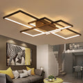 Modern LED Acrylic Semi Flush Ceiling Light | Lunevo