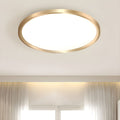 Modern LED Metal Flush Mount Ceiling Light | Alvion