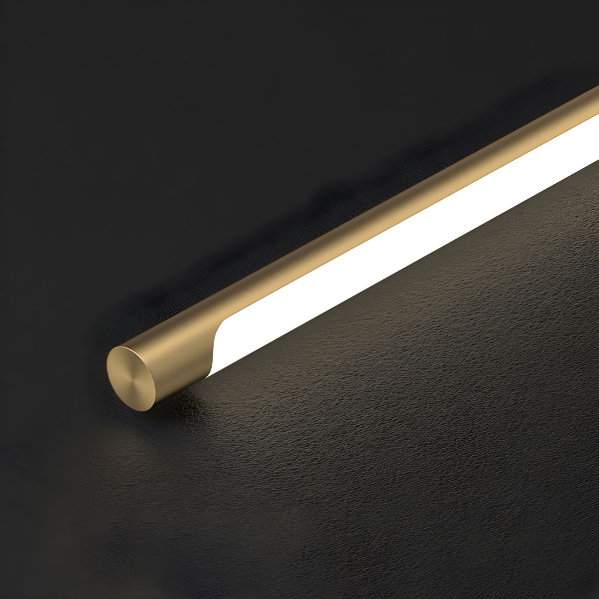 Modern LED Table Lamp with Linear Acrylic Shade | Porval