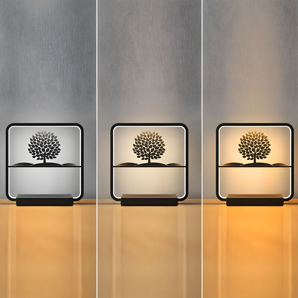 Modern LED Table Lamp with Wireless Charging | Lamura