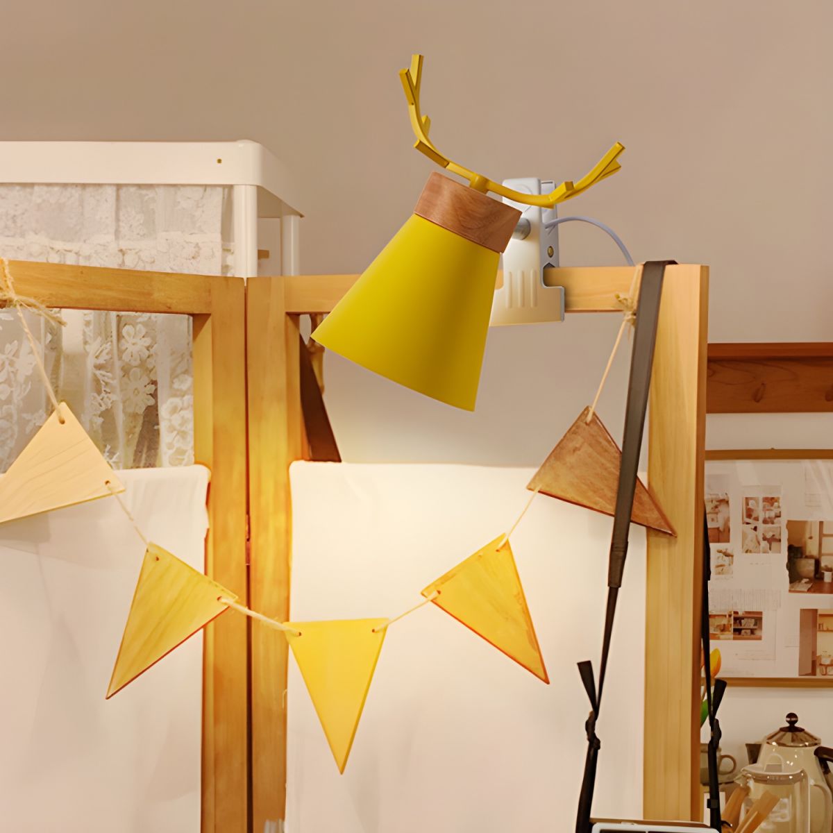 Modern Macaron Style Clamp Base Table Lamp | Asvien