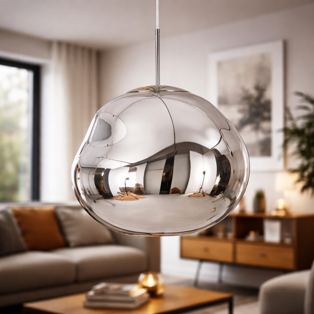 Modern Melt Acrylic Lava Style Pendant Light | Lumara