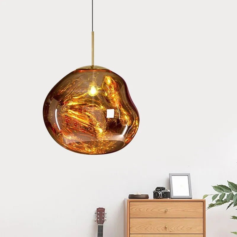 Modern Melt Acrylic Lava Style Pendant Light | Lumara