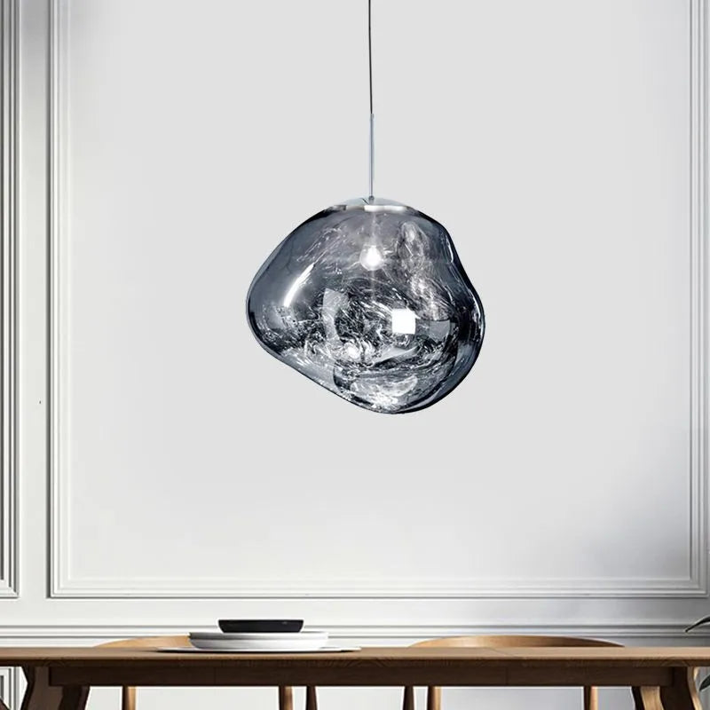 Modern Melt Acrylic Lava Style Pendant Light | Lumara