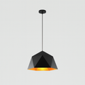 Modern Metal Diamond Pendant Light for Interiors | Zanviro