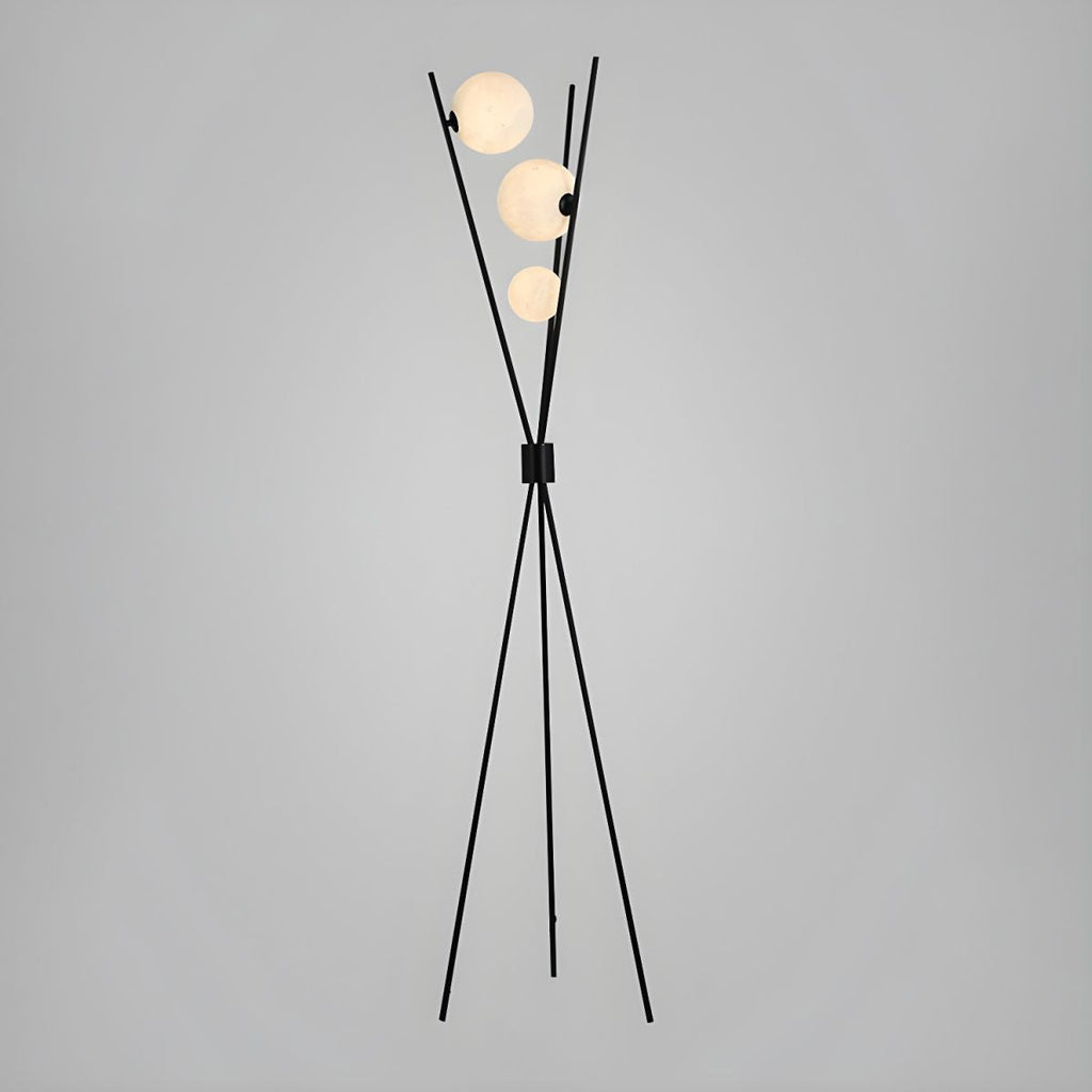 Modern Metal Floor Lamp With Ambient Lighting | Castira