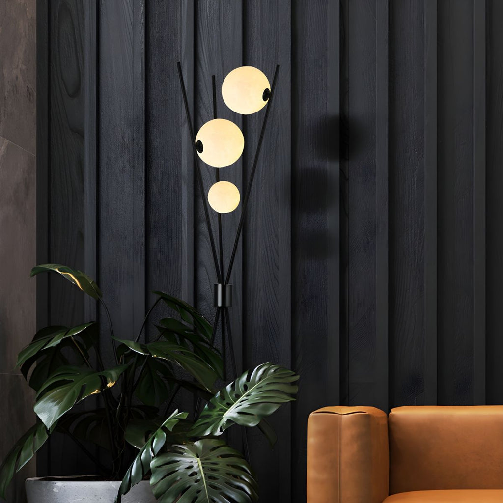 Modern Metal Floor Lamp With Ambient Lighting | Castira