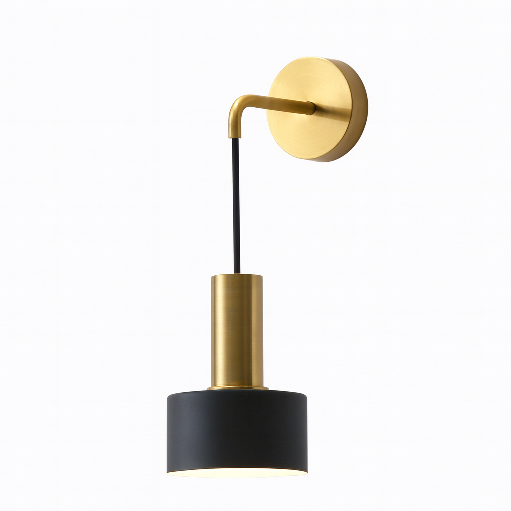 Modern Metal LED Wall Light for Living Rooms | Sconix
