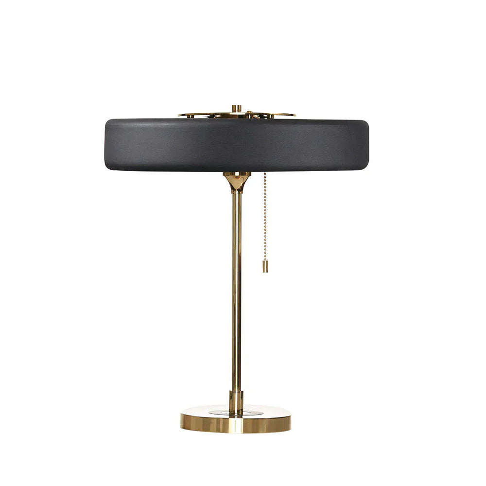 Modern Metal Shade Table Lamp with Acrylic Diffuser | Delore