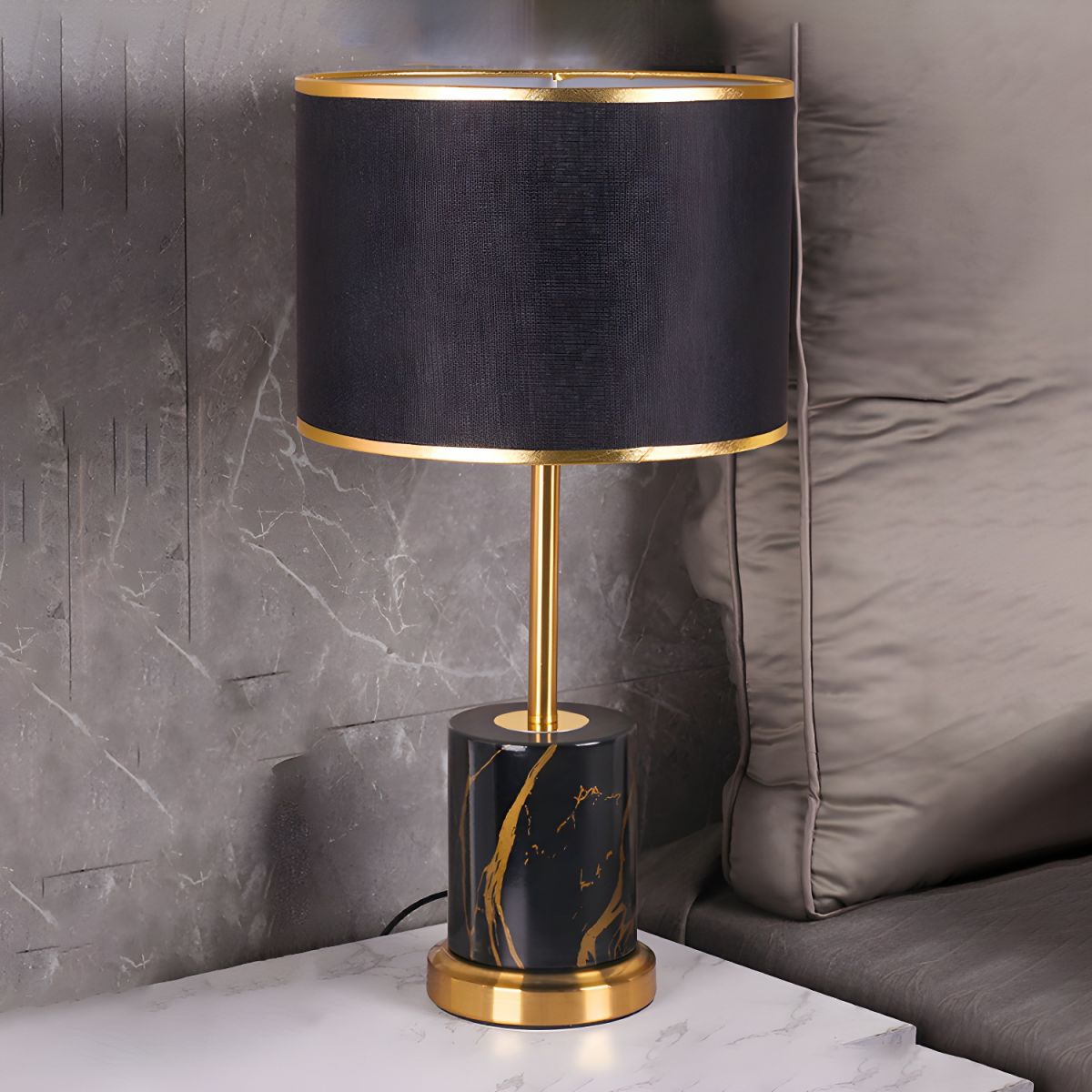 Modern Metal Touch Table Lamp | Lumexis
