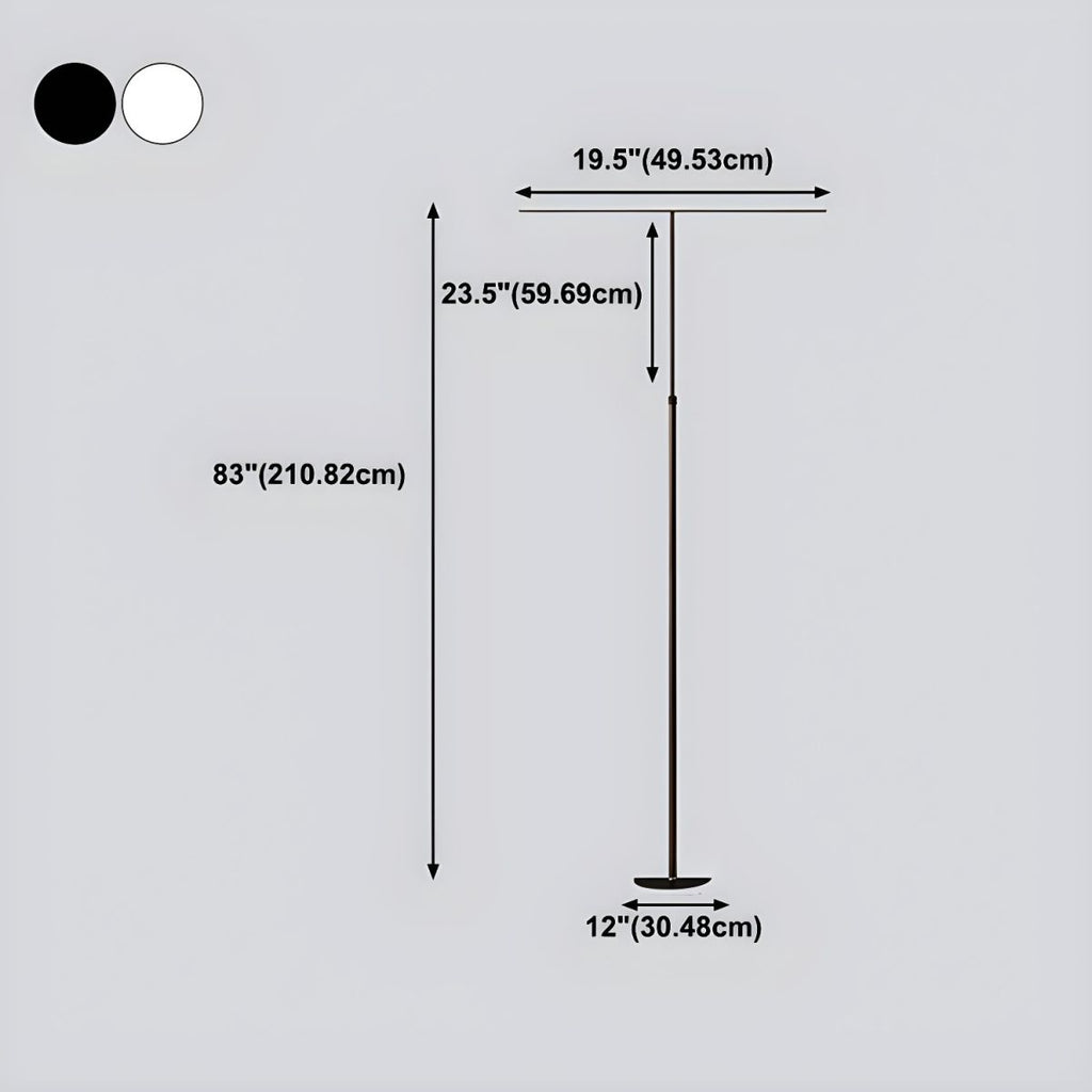 Modern Metal Tube Floor Lamp Design | Calyrix