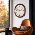 Modern Minimalist Acrylic Wall Clock Silent Quartz | Castora