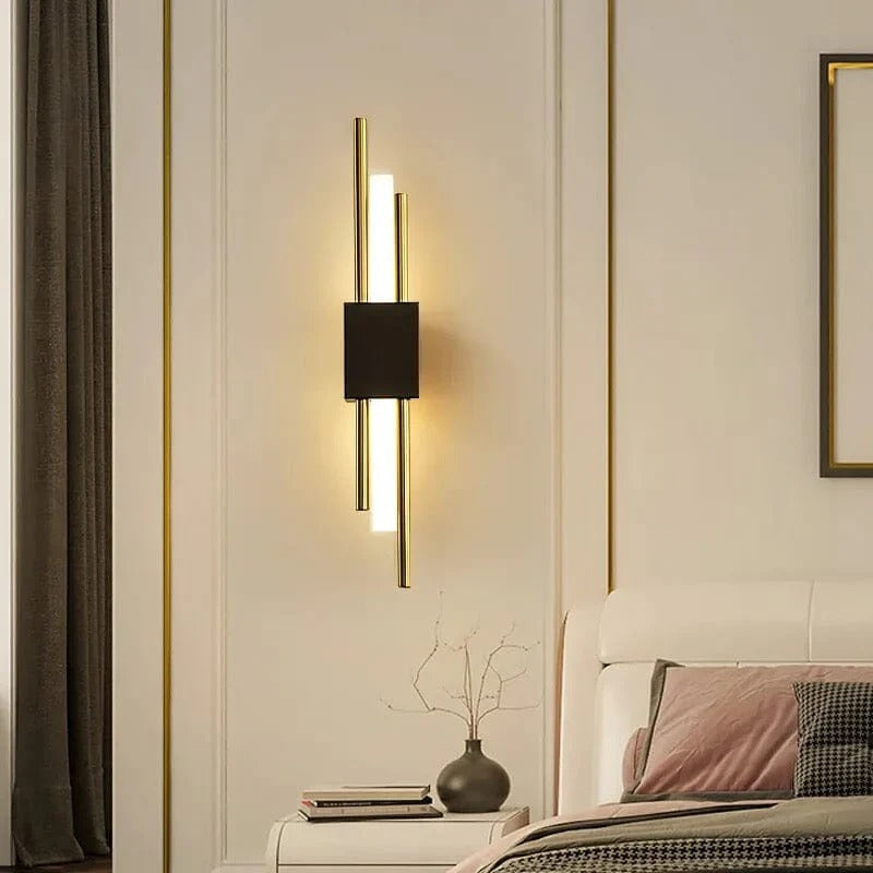 Modern Minimalist Iron Acrylic Indoor Wall Light | Sconara