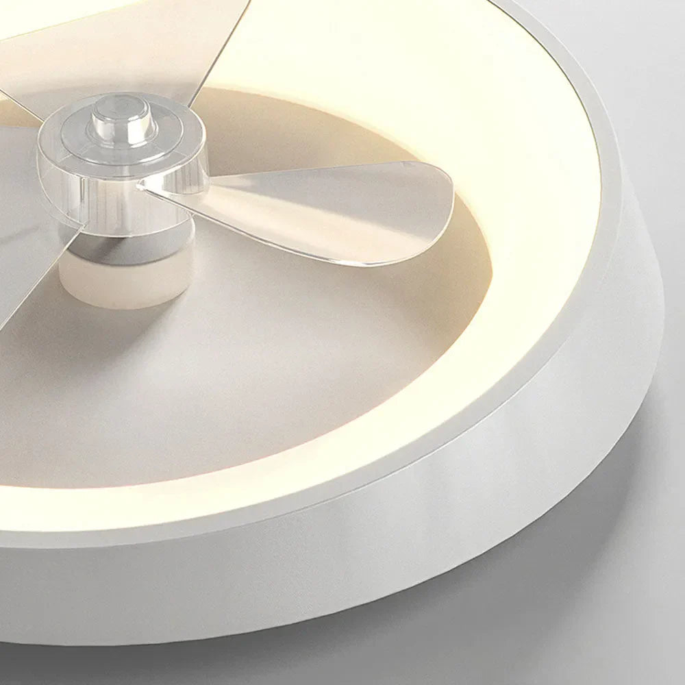 Modern Minimalist Iron Ceiling Fan Light Fixture | Varnico