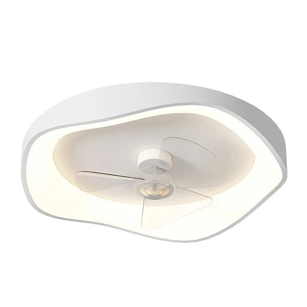 Modern Minimalist Iron Ceiling Fan Light Fixture | Varnico