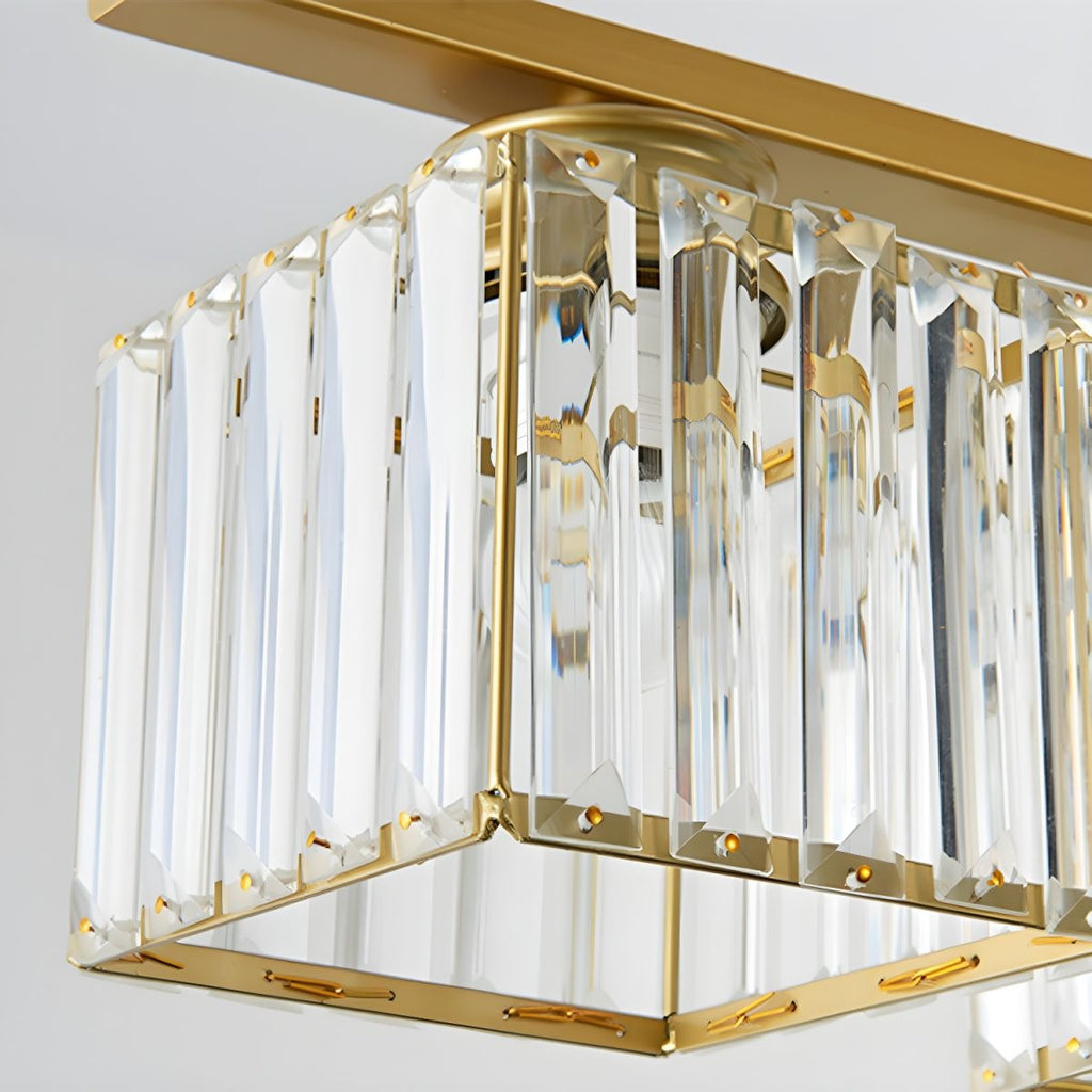 Modern Multi Head Glass Chandelier Dining Light | Velvaro