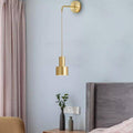 Modern Nordic Gold Metal Indoor Wall Sconce Light | Zarnova