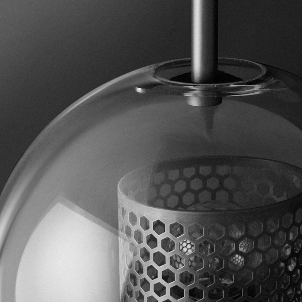 Modern Nordic Metal Glass Industrial Wall Light | Pelvino
