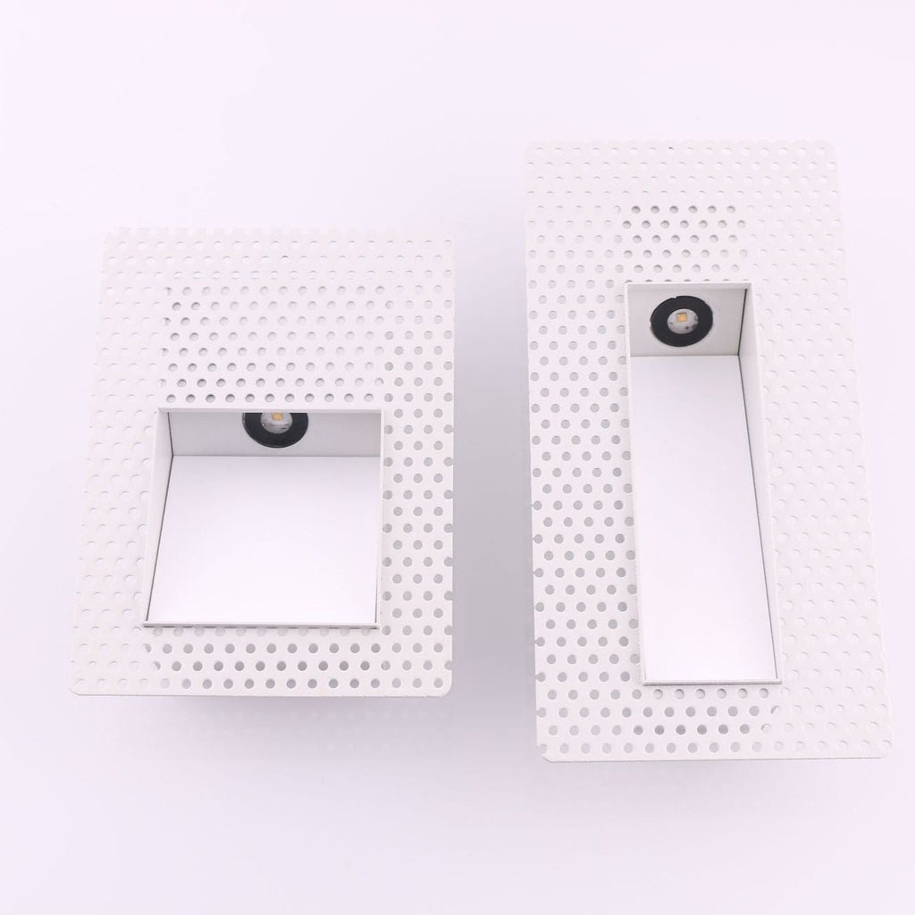 Modern Nordic Metal LED Sensor Recessed Wall Light | Sconva
