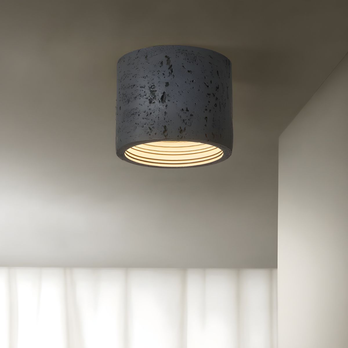 Modern Resin Nordic Ceiling Light Fixture | Lunser