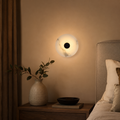 Modern Round Marble Alabaster Wall Light Design | Albaro