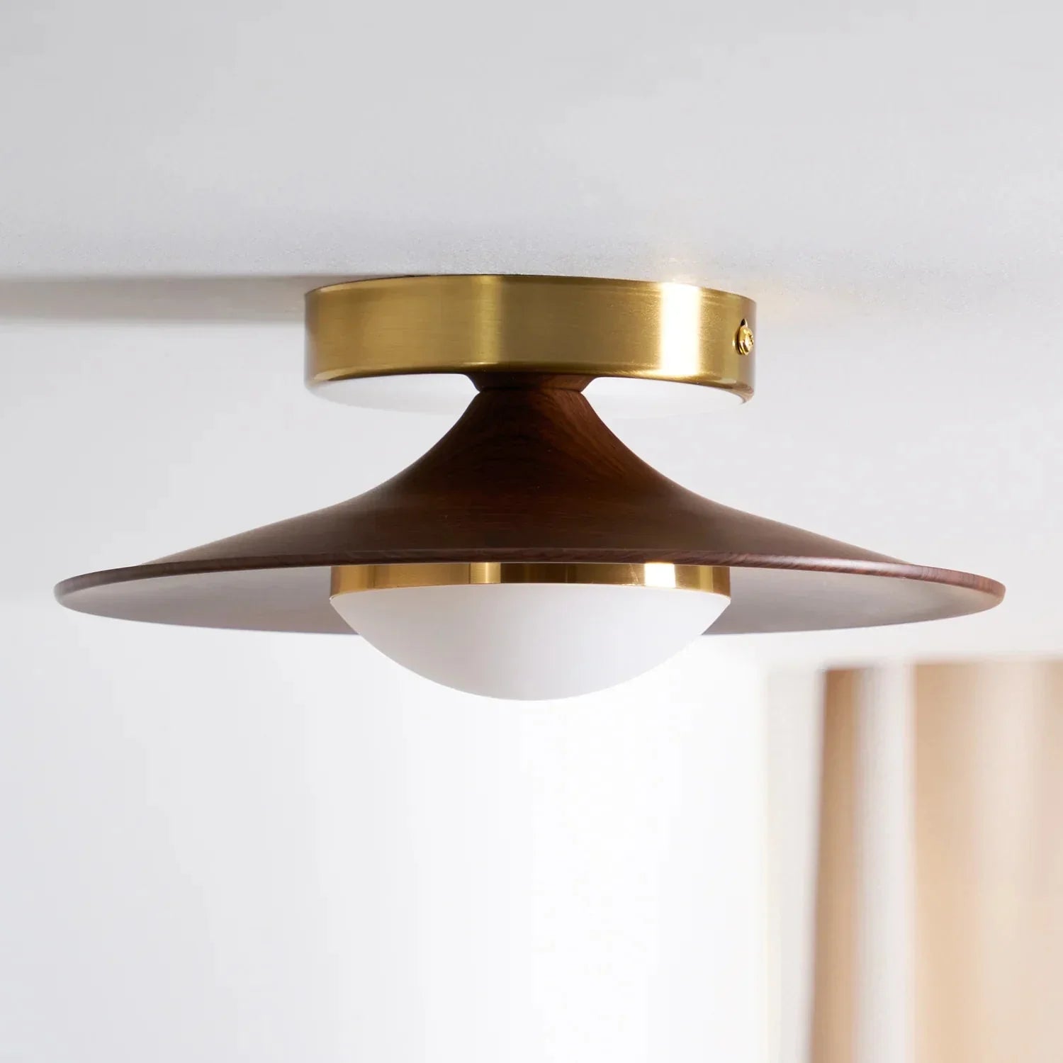 Modern Scandinavian Metal LED Ceiling Light | Norvox