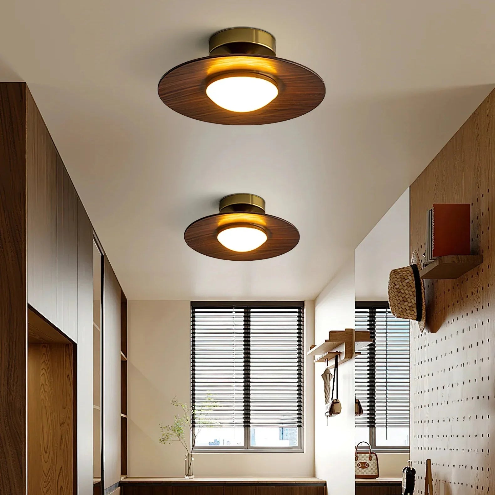 Modern Scandinavian Metal LED Ceiling Light | Norvox