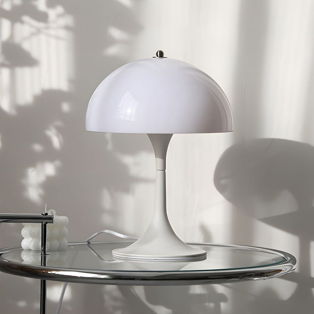 Modern Table Lamp with Acrylic Dome Shade | Arkido