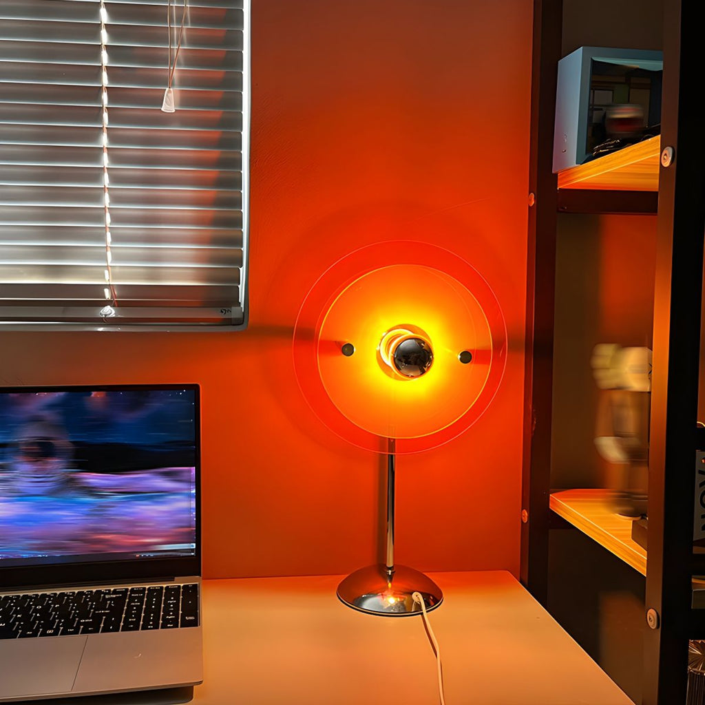 Modern Table Lamp with Acrylic Shade Gaming Light | Lumante