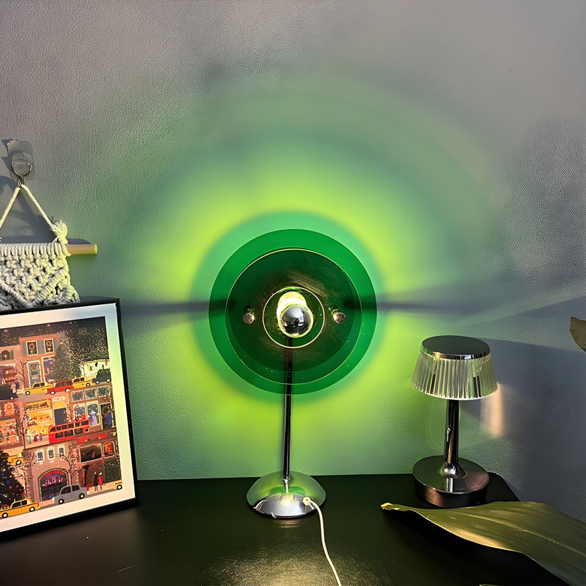 Modern Table Lamp with Acrylic Shade Gaming Light | Lumante
