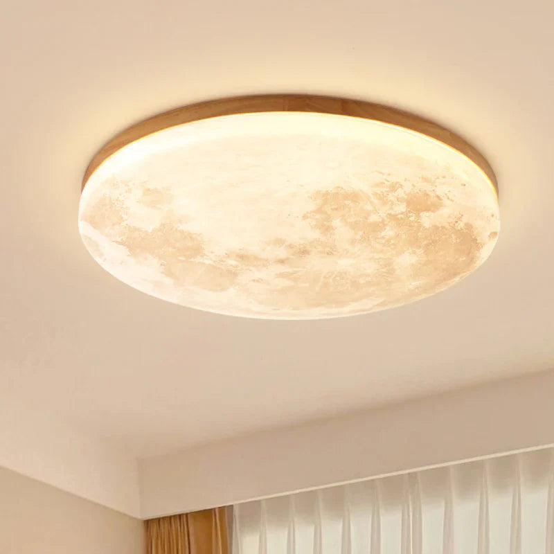 Moon Ceiling Lamp | Modern LED Ceiling Light Fixture