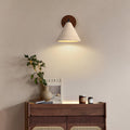 Natural Style Yellow Travertine LED Wall Light | Stoneva