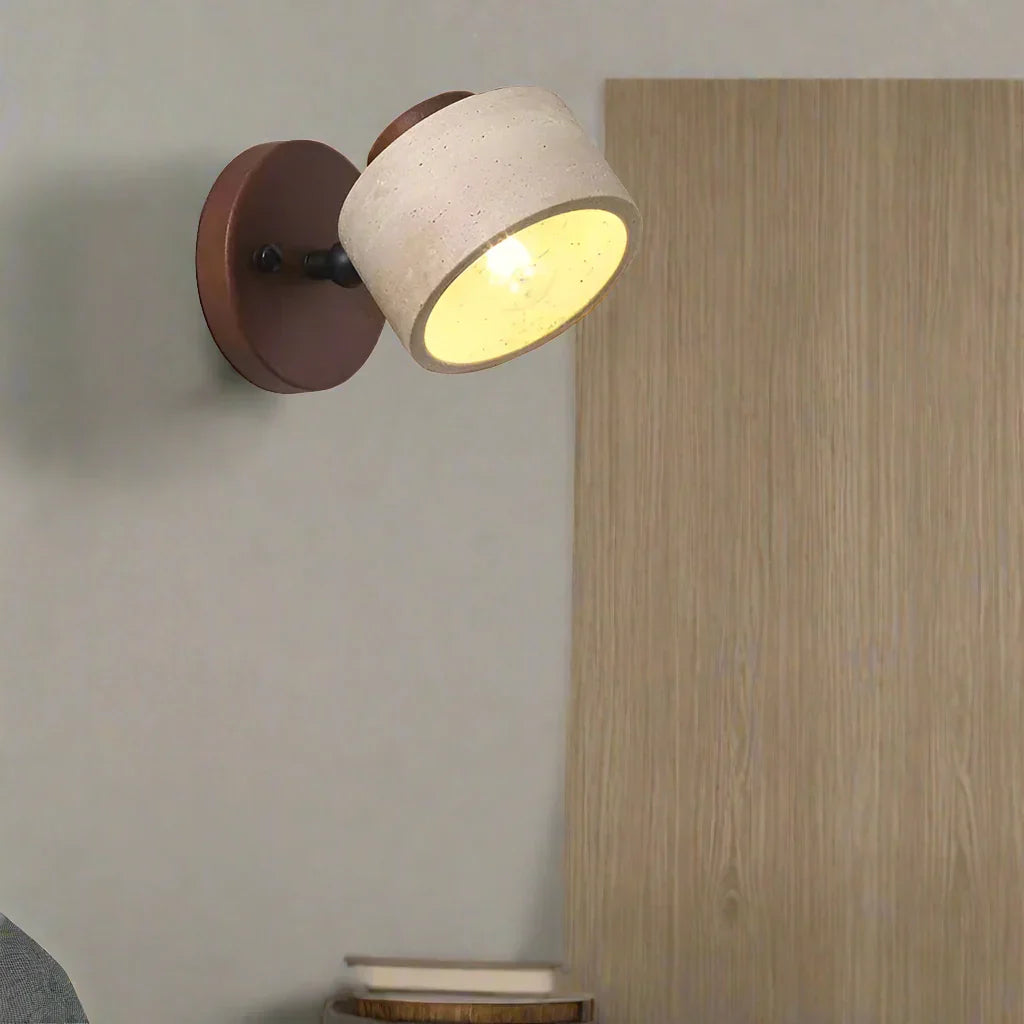 Natural Travertine Stone Wall Light Minimalist Design | Stoniva