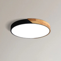 Nordic Wooden Ceiling Lamp | LED Flush Ceiling Light Fixture
