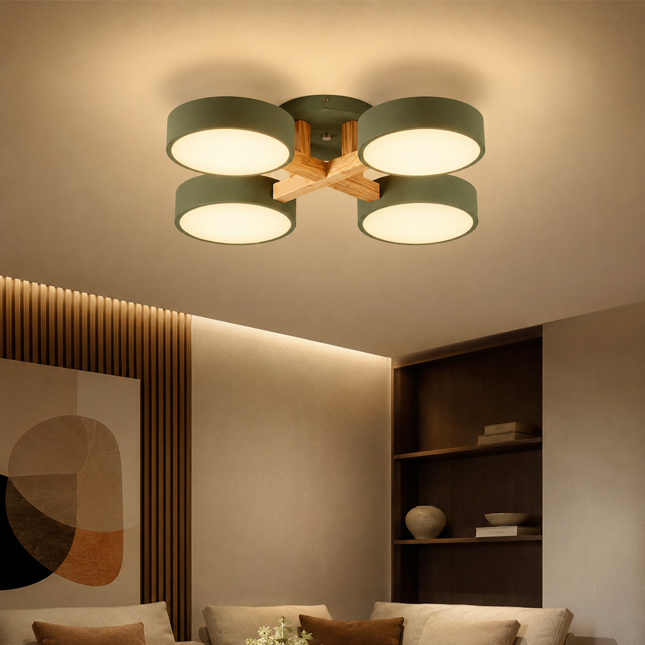 Nordic Acrylic Cluster Ceiling Light Fixture | Aurara