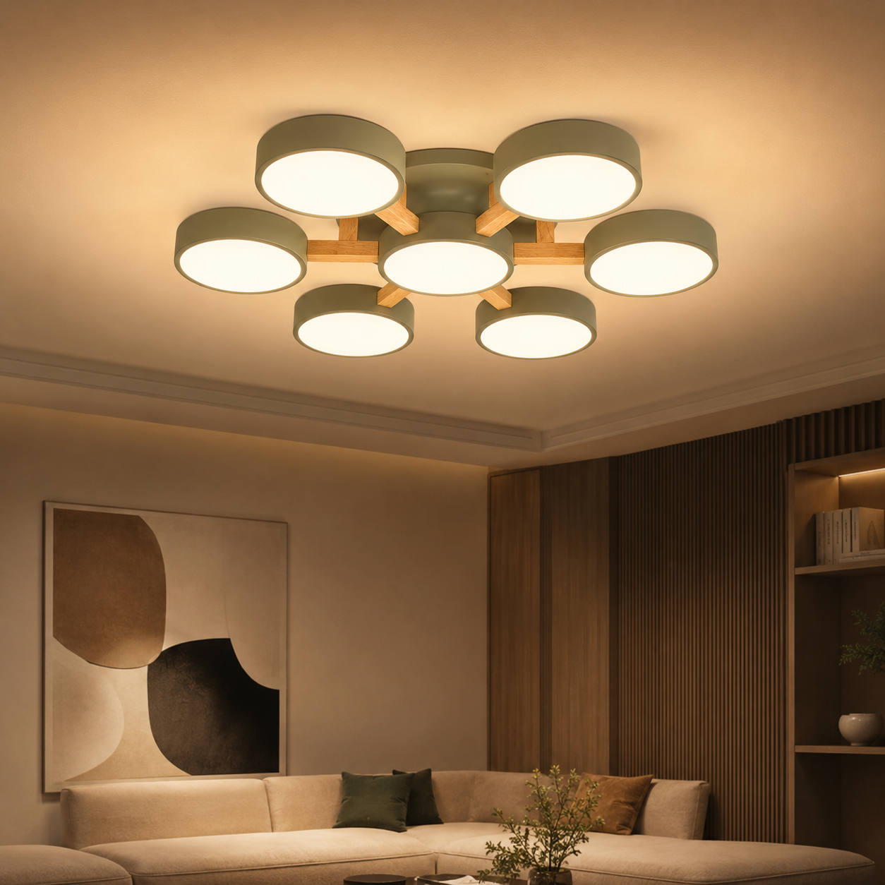 Nordic Acrylic Cluster Ceiling Light Fixture | Aurara