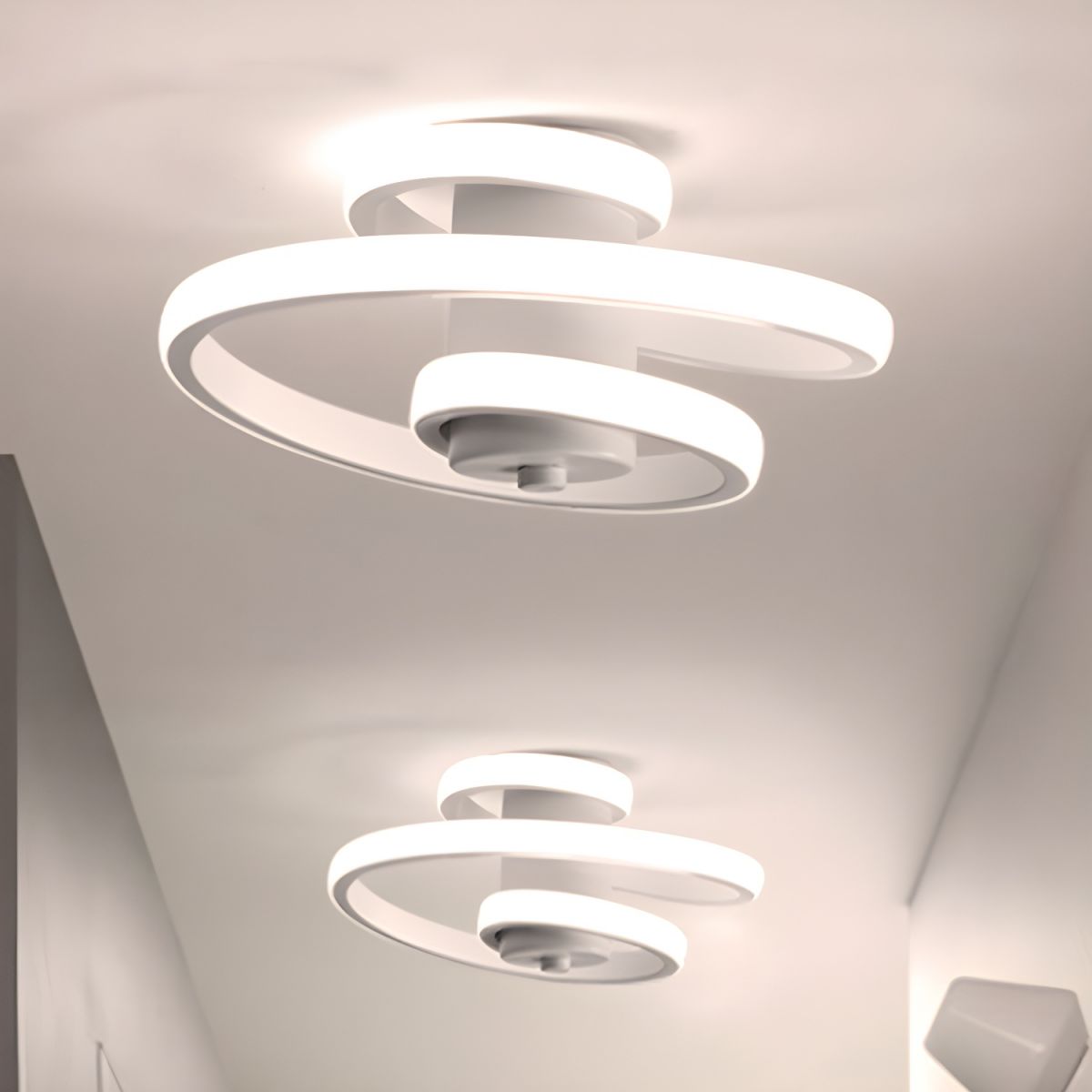 Nordic Acrylic LED Ceiling Light Modern Design | Lumion