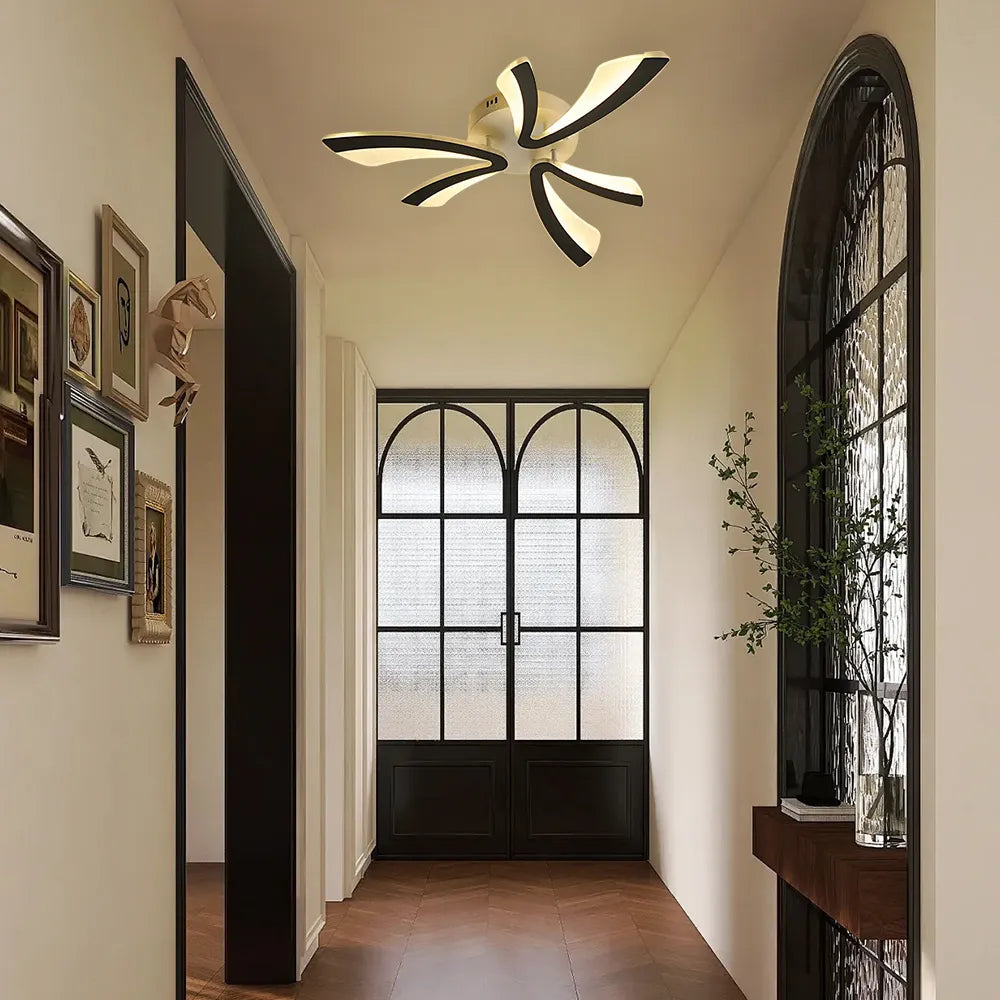 Nordic Acrylic Petal Ceiling Light Fixture | Lunaris