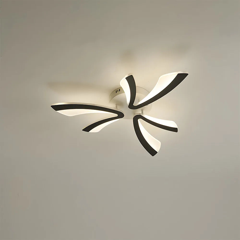 Nordic Acrylic Petal Ceiling Light Fixture | Lunaris