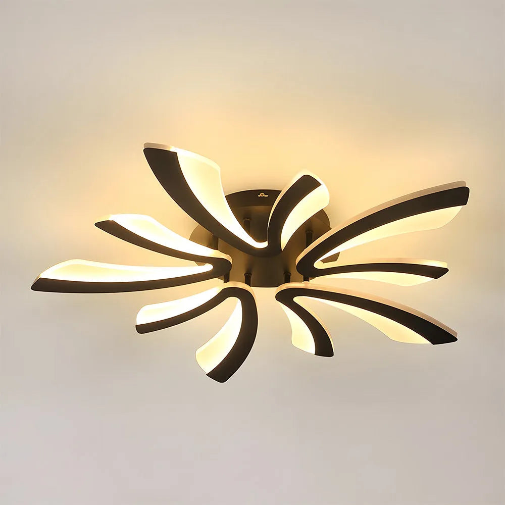 Nordic Acrylic Petal Ceiling Light Fixture | Lunaris