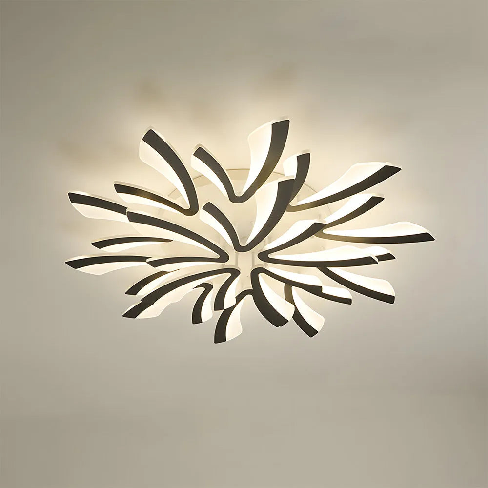 Nordic Acrylic Petal Ceiling Light Fixture | Lunaris