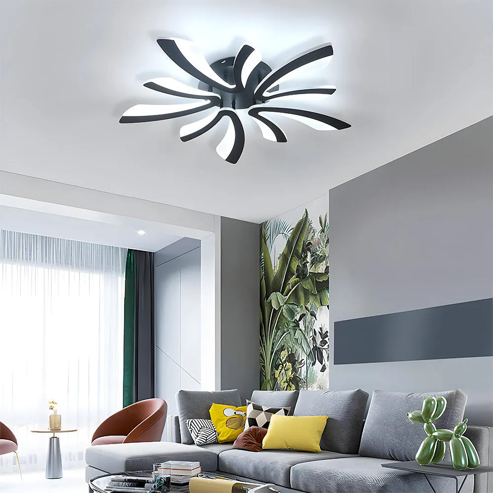 Nordic Acrylic Petal Ceiling Light Fixture | Lunaris