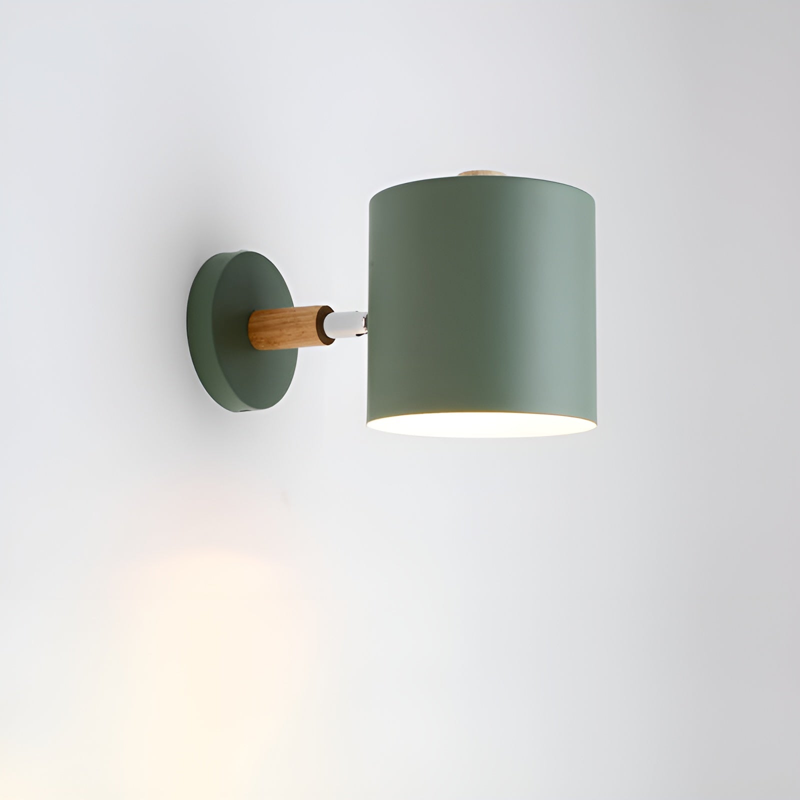 Nordic Adjustable Wood Metal Wall Light Fixture | Lumovia