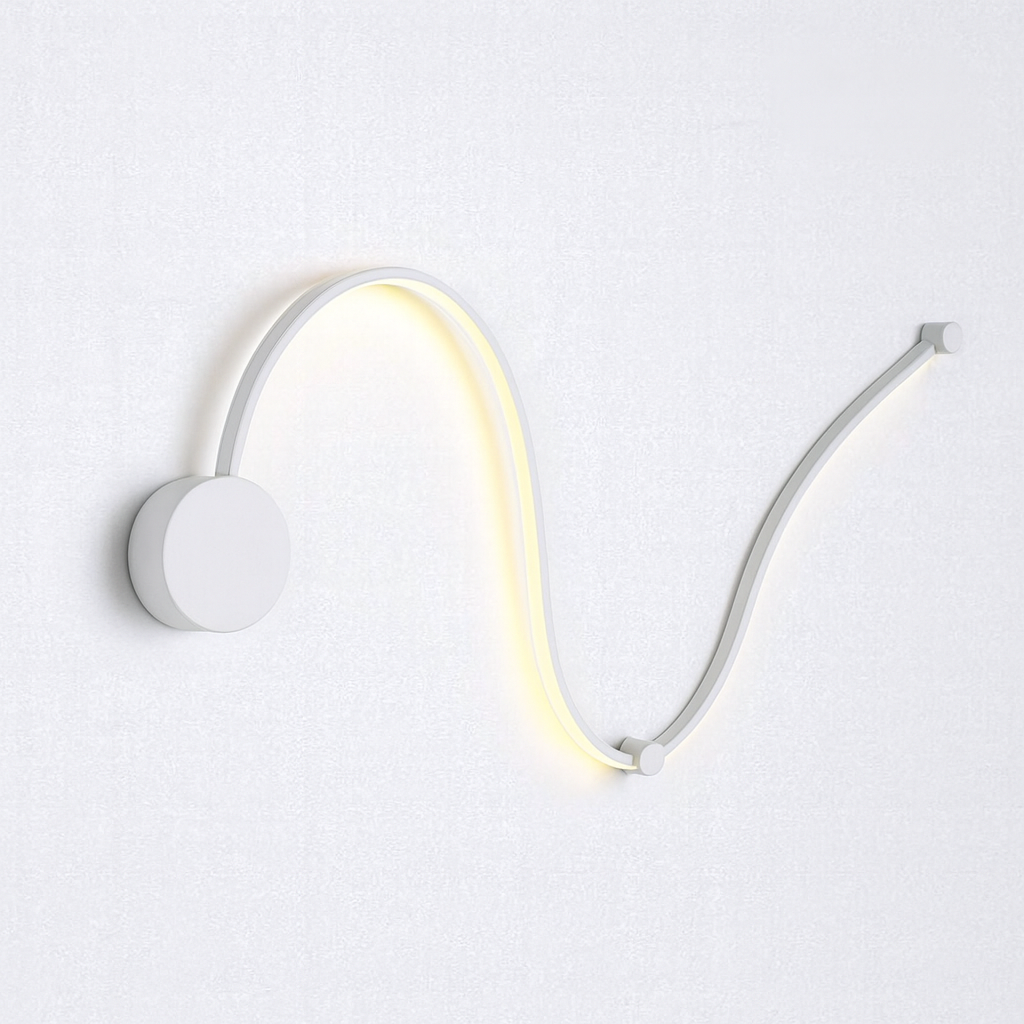 Nordic Art Deco LED Wall Light for Modern Rooms | Veloria