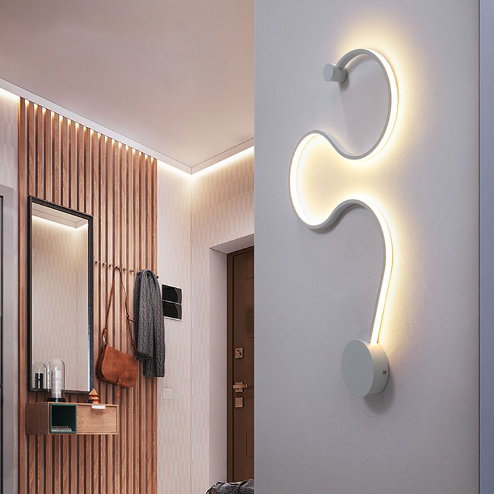Nordic Art Deco LED Wall Light for Modern Rooms | Veloria
