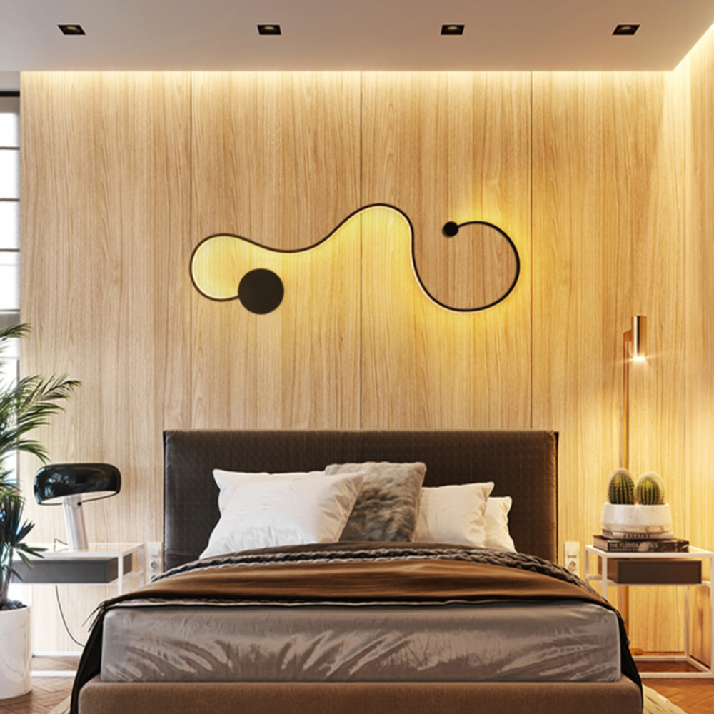 Nordic Art Deco LED Wall Light for Modern Rooms | Veloria