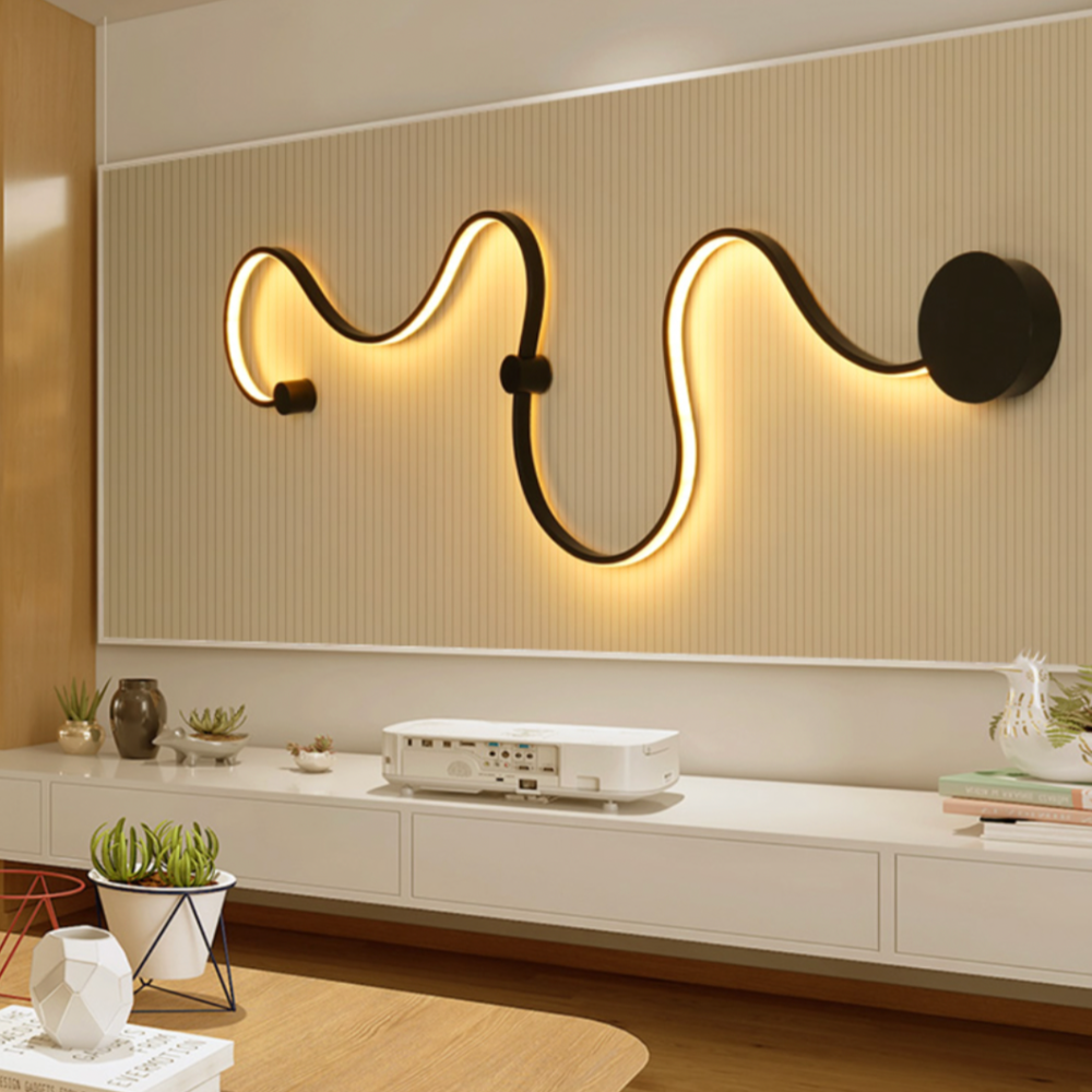 Nordic Art Deco LED Wall Light for Modern Rooms | Veloria