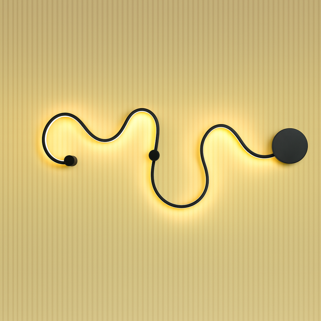 Nordic Art Deco LED Wall Light for Modern Rooms | Veloria