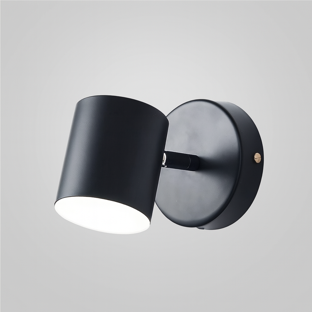 Nordic Black Gold Metal LED Wall Light Fixture | Lumoro