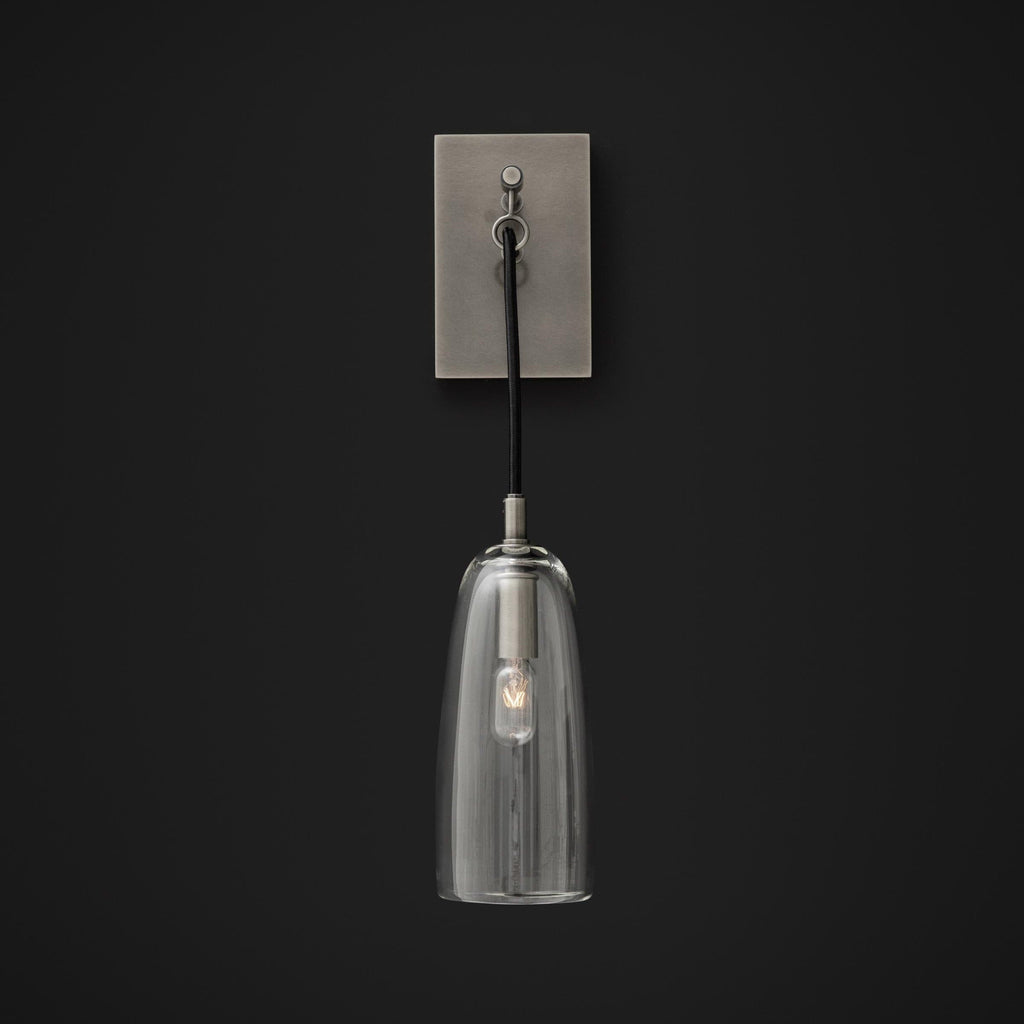 Nordic Brass Glass Wall Light for Interior Spaces | Bralune